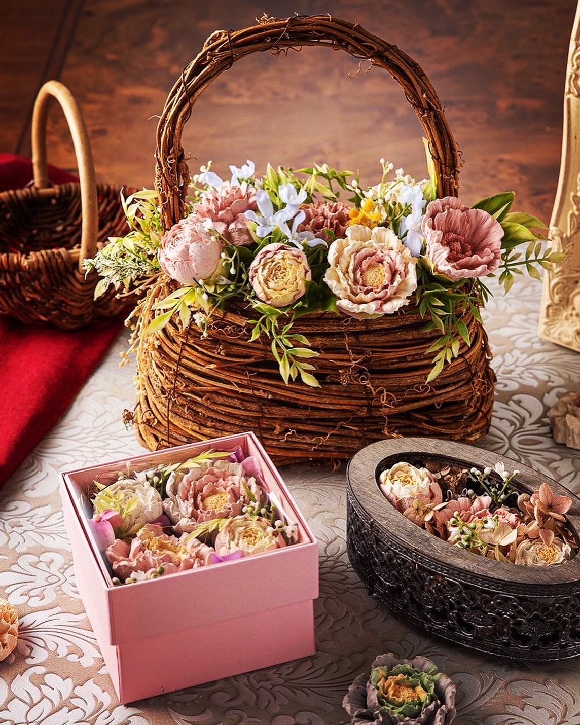 【1DAY】しっくいの花で夢を形に ラコッタ認定講座 登録事務手数料不要