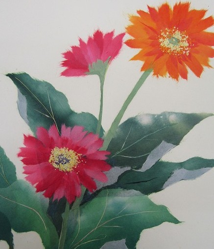 和紙で描く楽しみ 和紙ちぎり絵