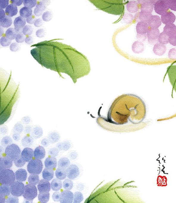 四季を楽しむ鮎裕の 和のイラスト(全3回)
