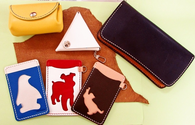 型紙から自由作品へ レザークラフト