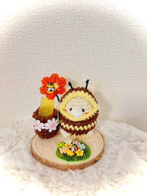 手のひらサイズの小さな仲間たち はじめての編みぐるみ 【春の新講座】4/20(月)特別体験会