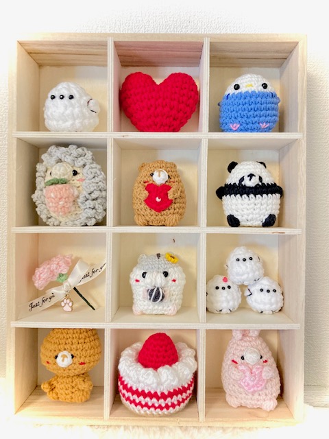 手のひらサイズの小さな仲間たち はじめての編みぐるみ 【春の新講座】4/20(月)特別体験会