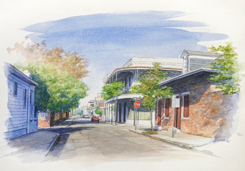 初心者でも楽しめる 写真から描く水彩画 夏の新講座 5/26(火)特別体験会