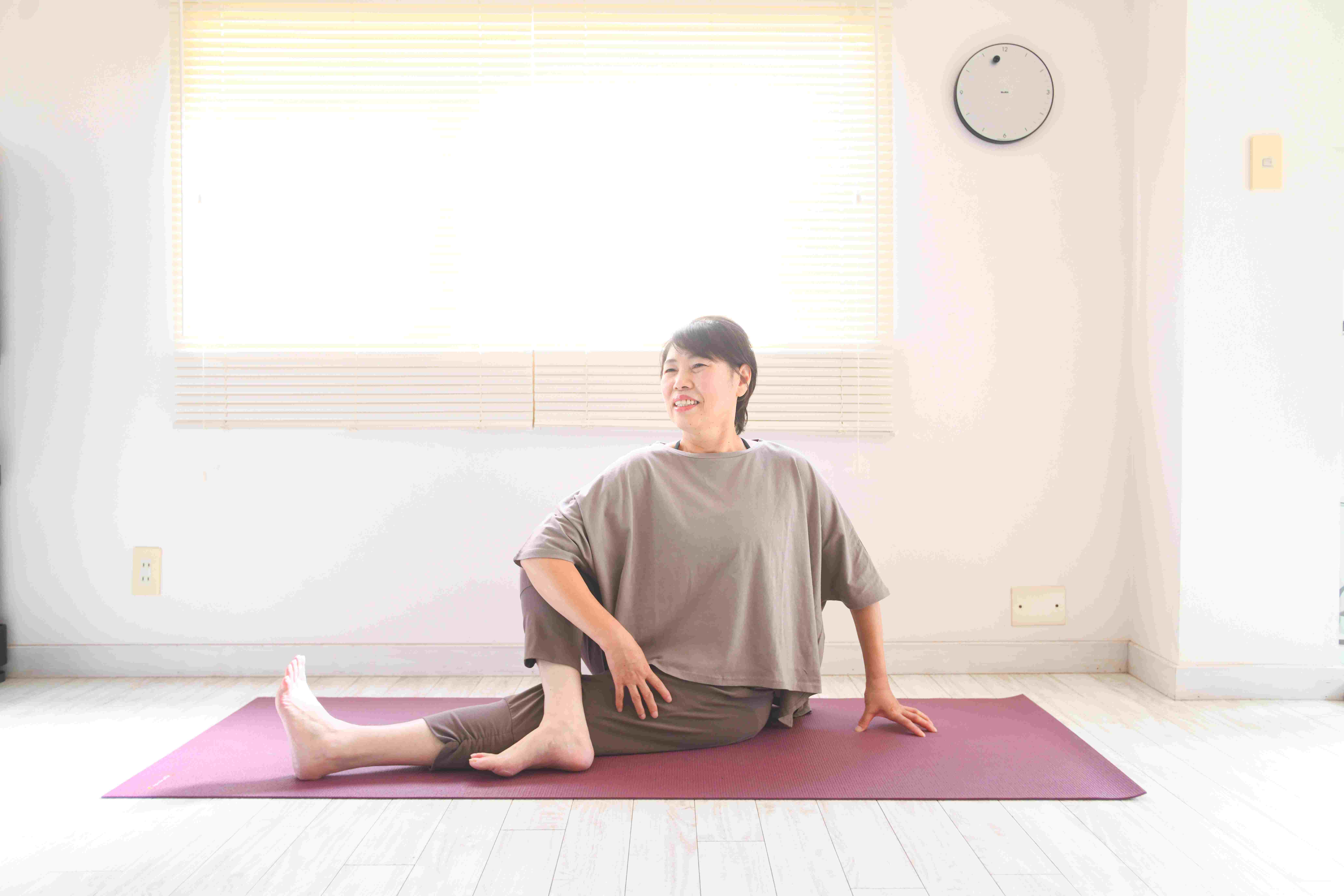 自律神経を整えて体と心を健康に 陰ヨガ(月2回) 夏の新講座・特別体験会6/3(水)