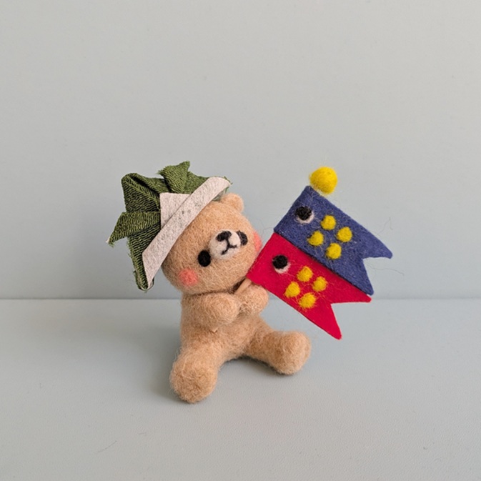 ちくちくの楽しい季節到来! かわいい羊毛フェルト