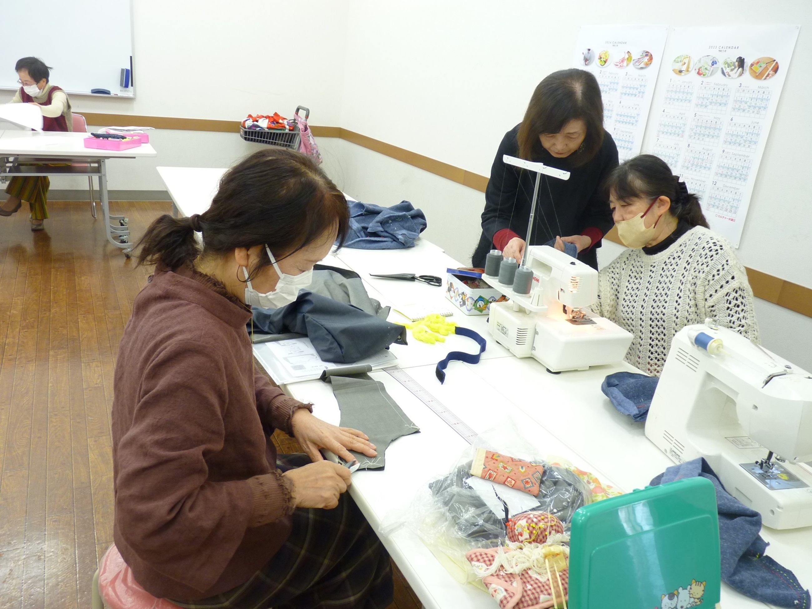 シンプルで上品なデザインで復活します! 着物リメイク 春のおすすめ講座 3/18・4/1(水)見学会