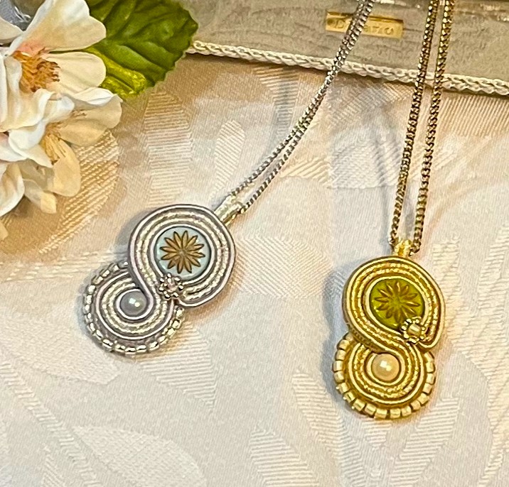 【春の新講座】 (全3回)針と糸で作るコードジュエリー 「ソウタシエ」 4/16・5/21・6/18(木)