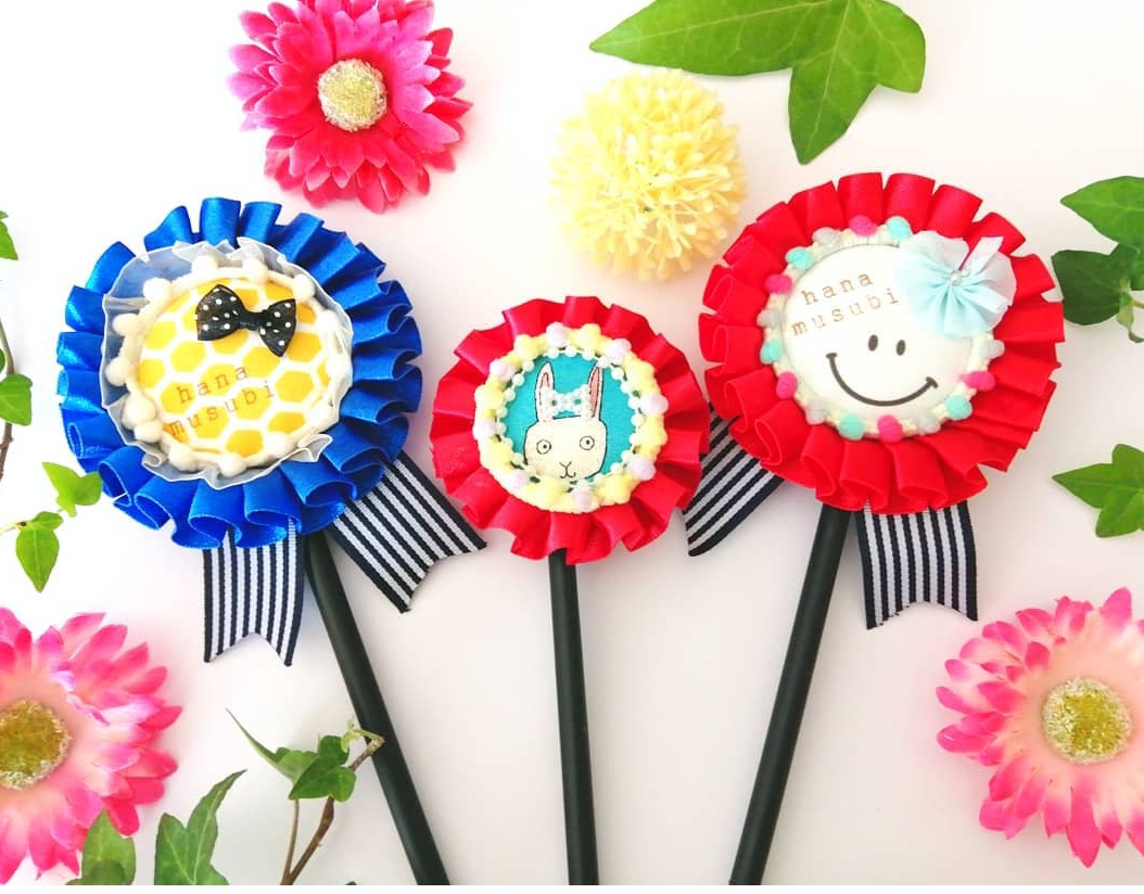 リボンでロゼットを作ろう♪3/29(日) 4才～