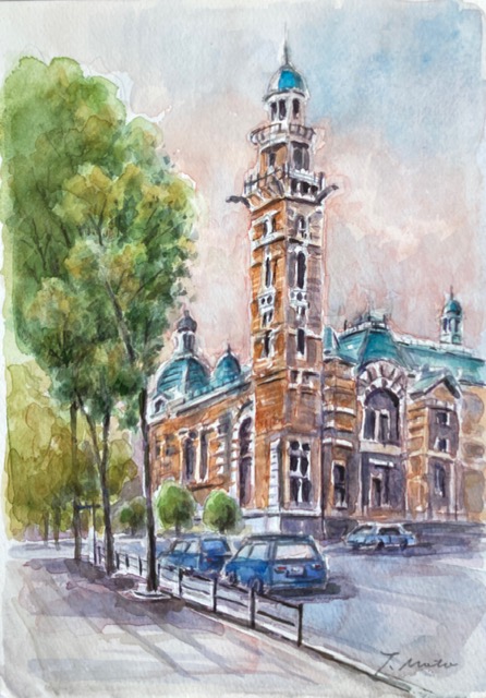 写真を上手く活用して気軽に楽しむ 街角風景スケッチ 【春の新規生募集】4/1(水)特別体験会