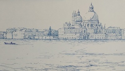 初めての方でも 色鉛筆とペン・水彩画