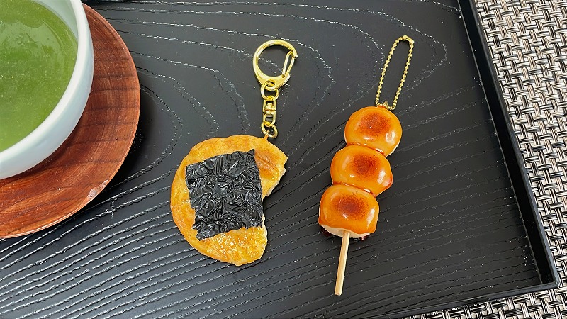 醤油煎餅とみたらし団子のキーホルダー 食品サンプルアート 大人クラス 【登録事務手数料不要】 1DAY講座 5/17(日)