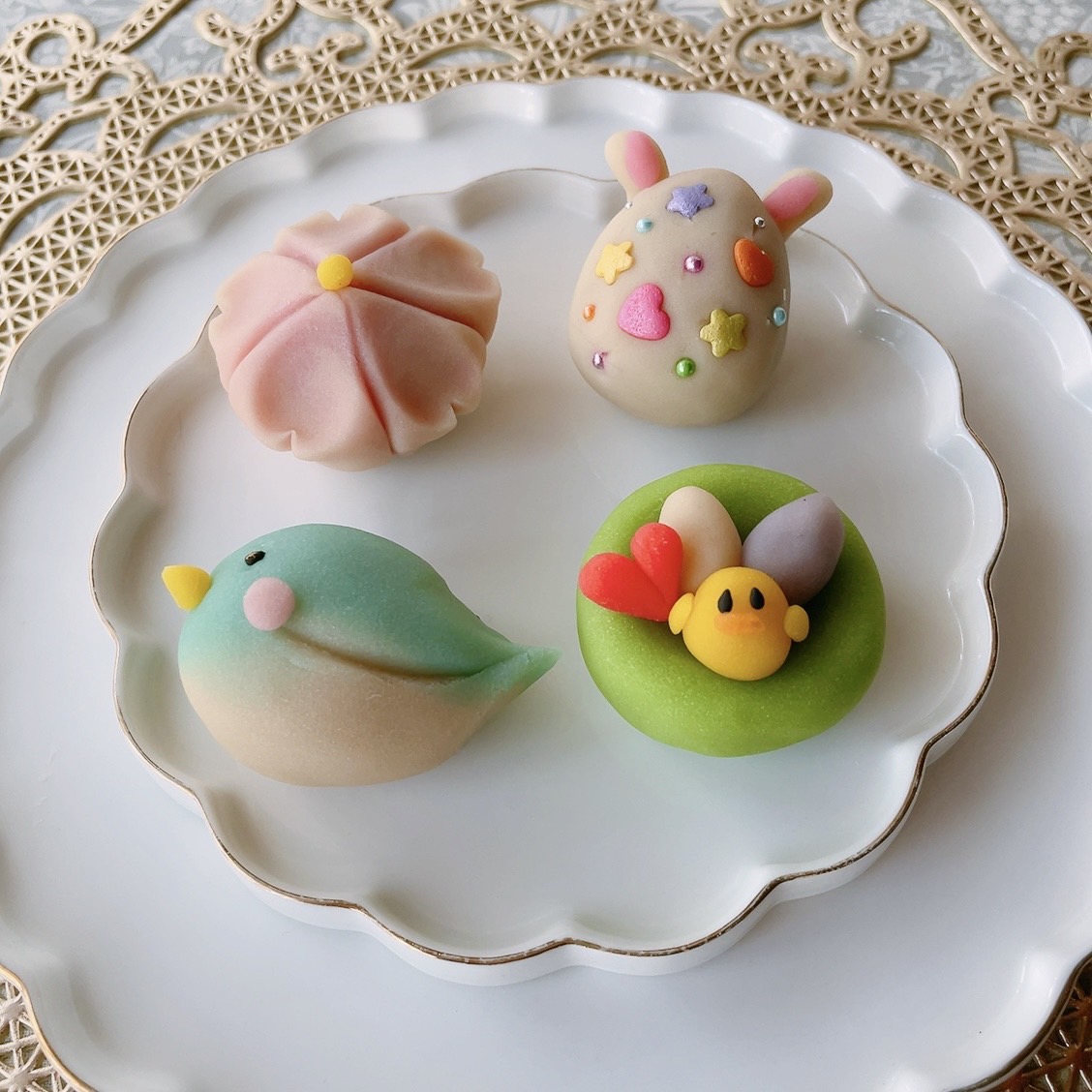 心ときめく!季節の和菓子 おしゃれ練りきり