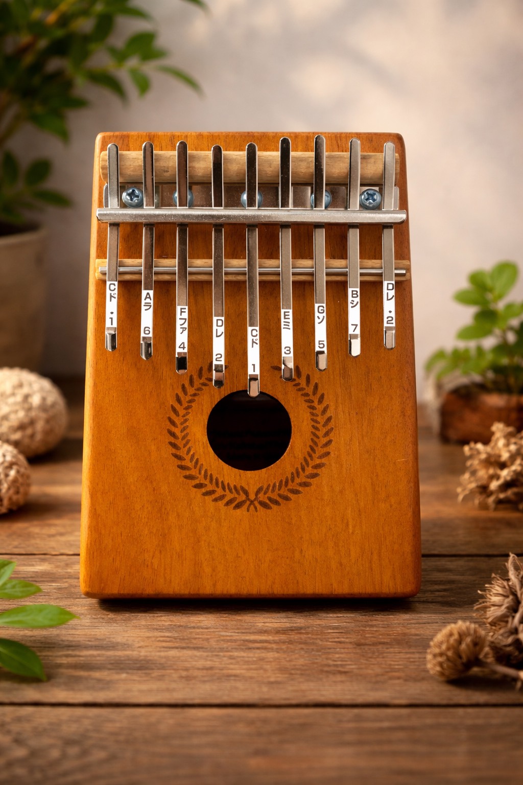 ドレミファソラシドだけで弾ける 楽しく脳活!9キーカリンバ