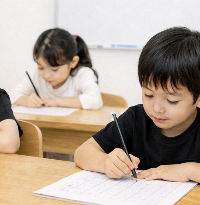 感じて学ぶ 子どもの硬筆レッスン 夏号新講座 特別体験会6/1(月)16:30～17:30