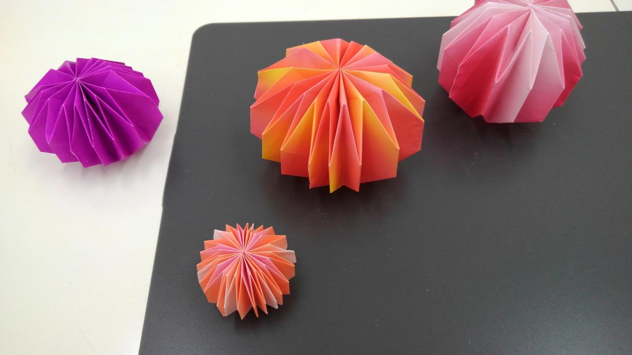 やさしい折り紙