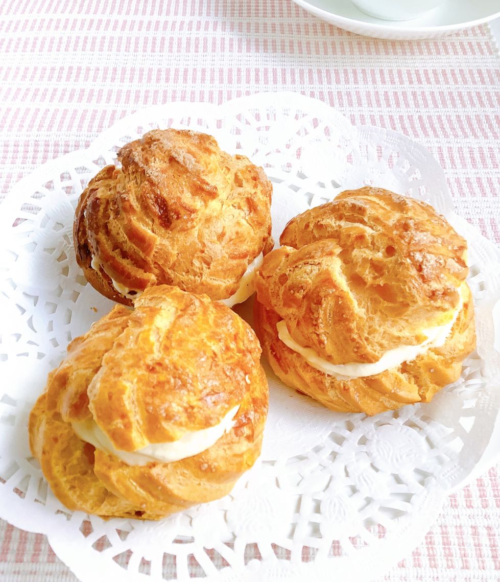 楽しく手作り 洋菓子教室 4/9木曜日 「シュークリーム}