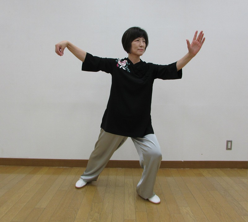 週末にゆったりと 太極拳