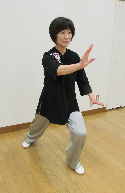 週末にゆったりと 太極拳