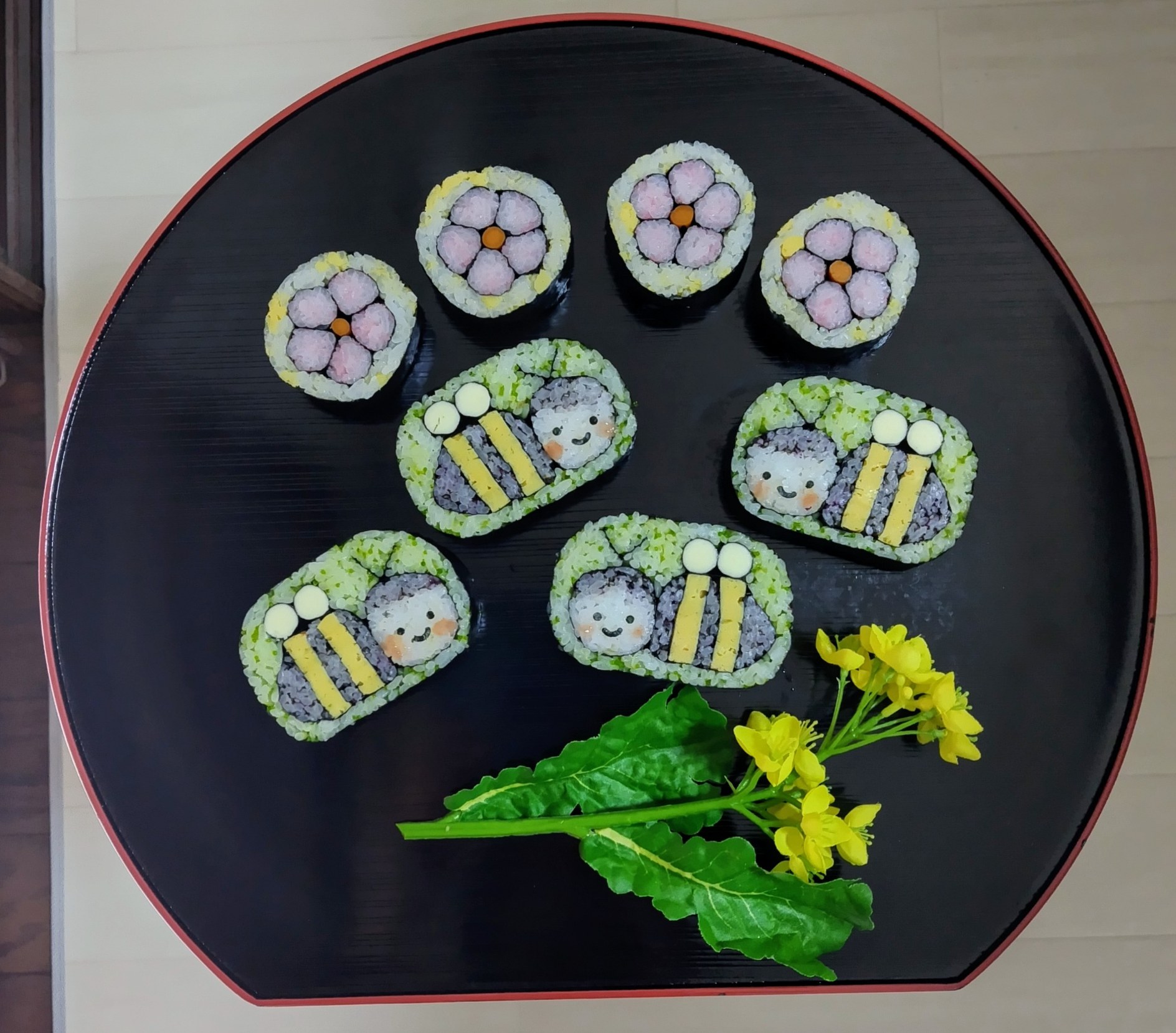 作って楽しい!食べて美味しい! 飾り巻き寿司