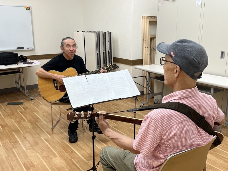 9874/指を動かす声を出す良さ(40分個人レッスン) 楽しいギター弾き語り 夏の新講座 5/21・6/4(木)特別体験会(40分個人レッスン)