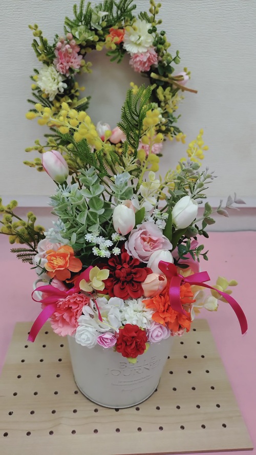 枯れないお花 アーティフィシャルフラワー 春の新講座 4/17(金)おすすめ体験会