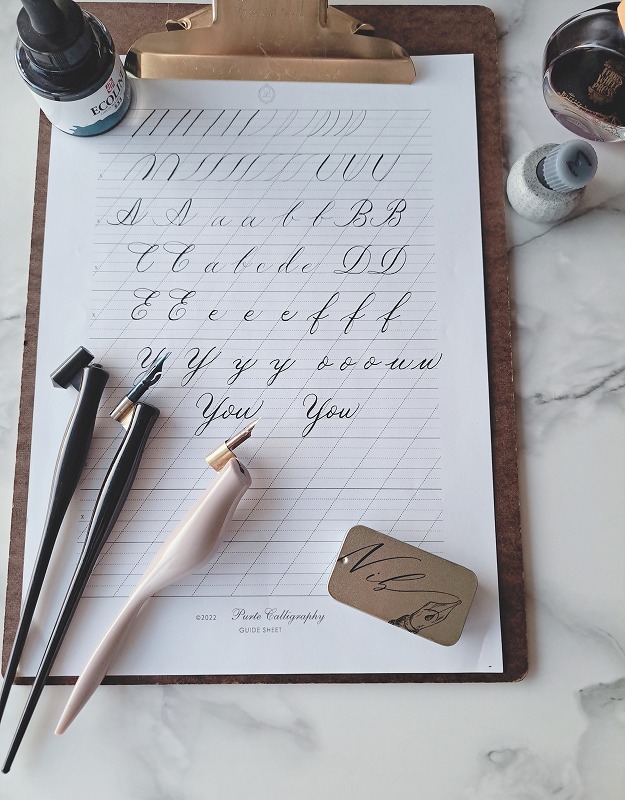 美しい手書き文字 カリグラフィー 夏の新講座6月13日(土)特別体験会