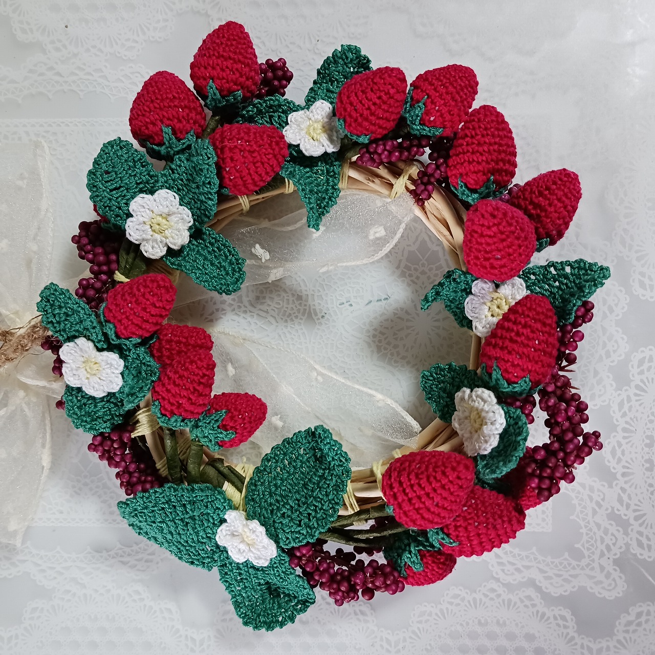 夏に編みたいかぎ針編み かぎ針編みの小物とアクセサリー 夏の新講座 5/27(水)一日体験