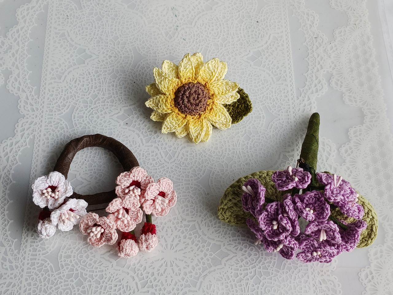 夏に編みたいかぎ針編み かぎ針編みの小物とアクセサリー 夏の新講座 5/27(水)一日体験