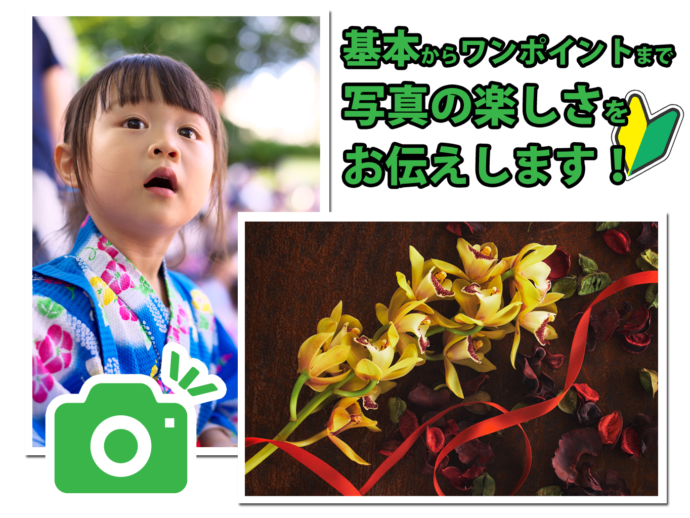初心者でも安心!写真を楽しむ かんたんデジカメ入門(全8回) 夏の新講座