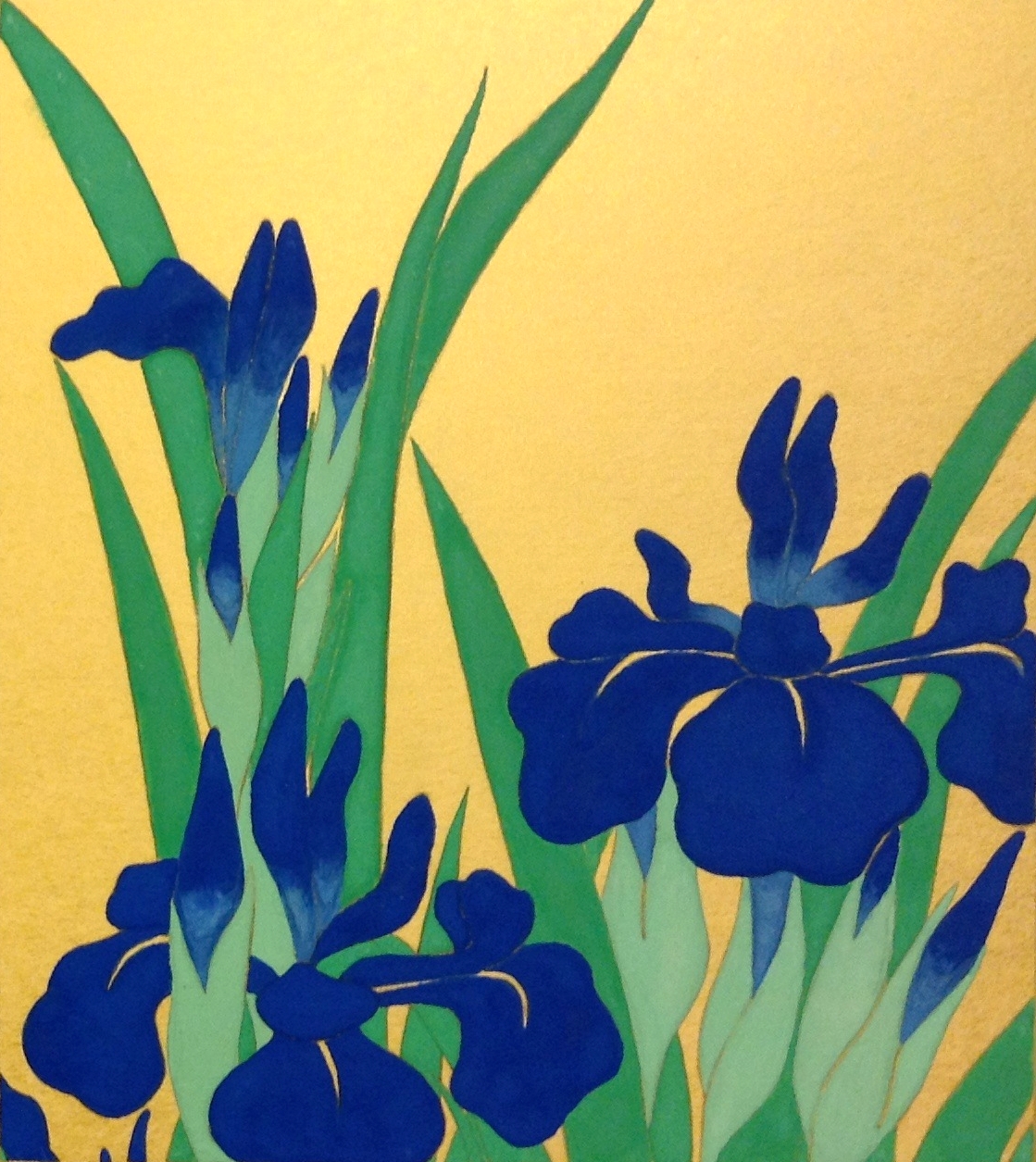 春の花を描こう! 琳派やまと絵の花(全4回) ★春の短期講座 4/17,5/15,5/29,6/5