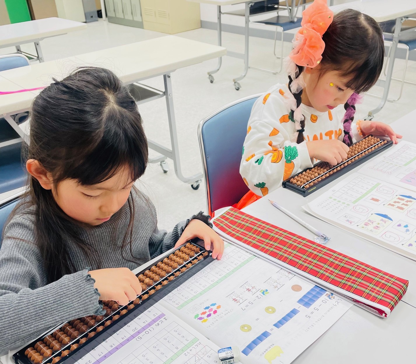 【秋の新講座】 小学校入学前に数字に強くなろう 「ちびっこそろばん」 9/14・21・28・10/5・12・19・26(月) 特別体験会 550円