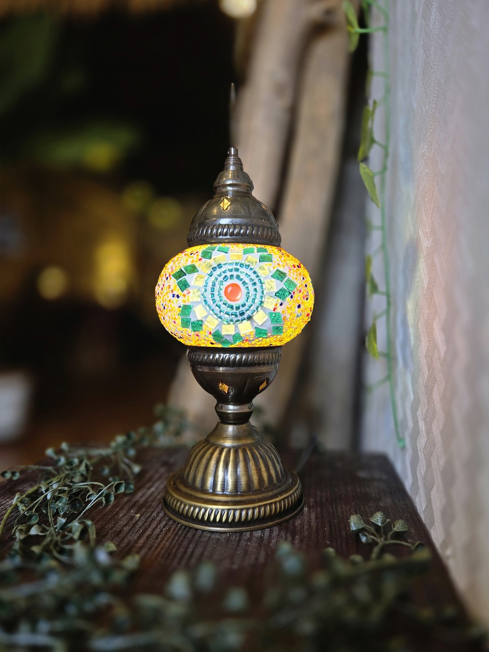 (全3回)モザイクガラスで作る トルコランプ 夏の新講座 6/5・7/3・7/24(金)