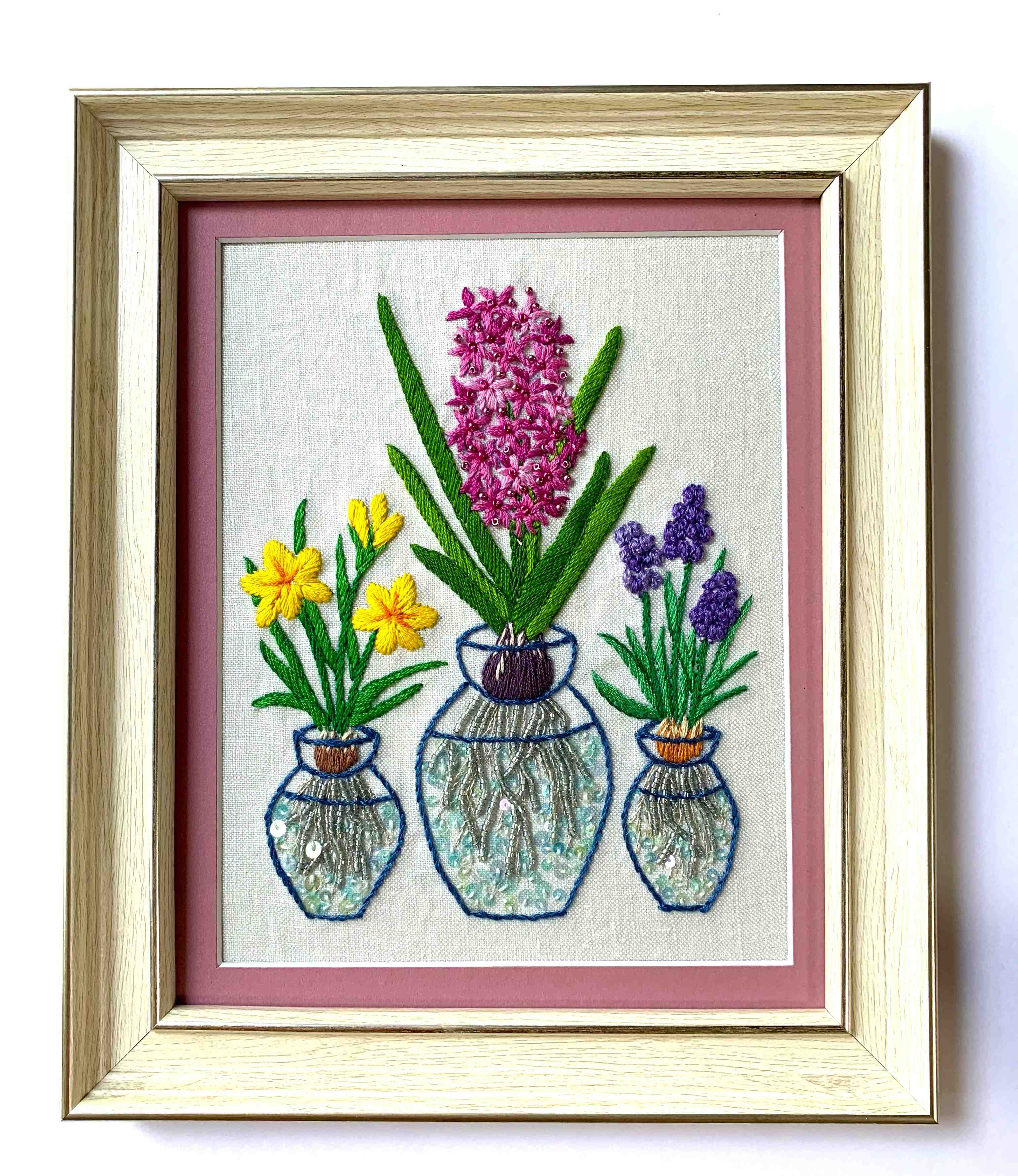 ★ビーズ刺繍とフランス刺繍 夏の新講座 5/25・6/22(月)特別体験会開催