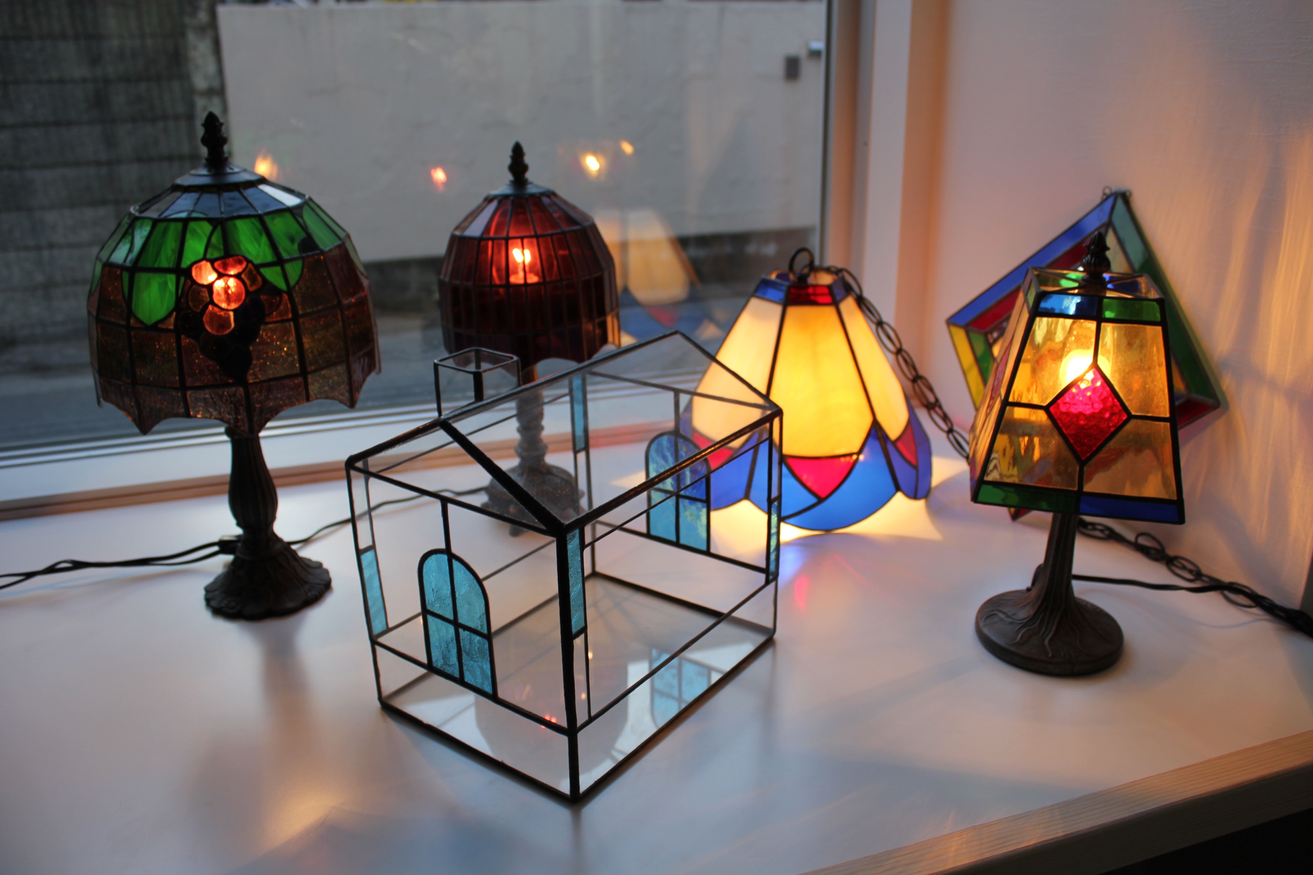 ステンドグラス上級 夏の新講座