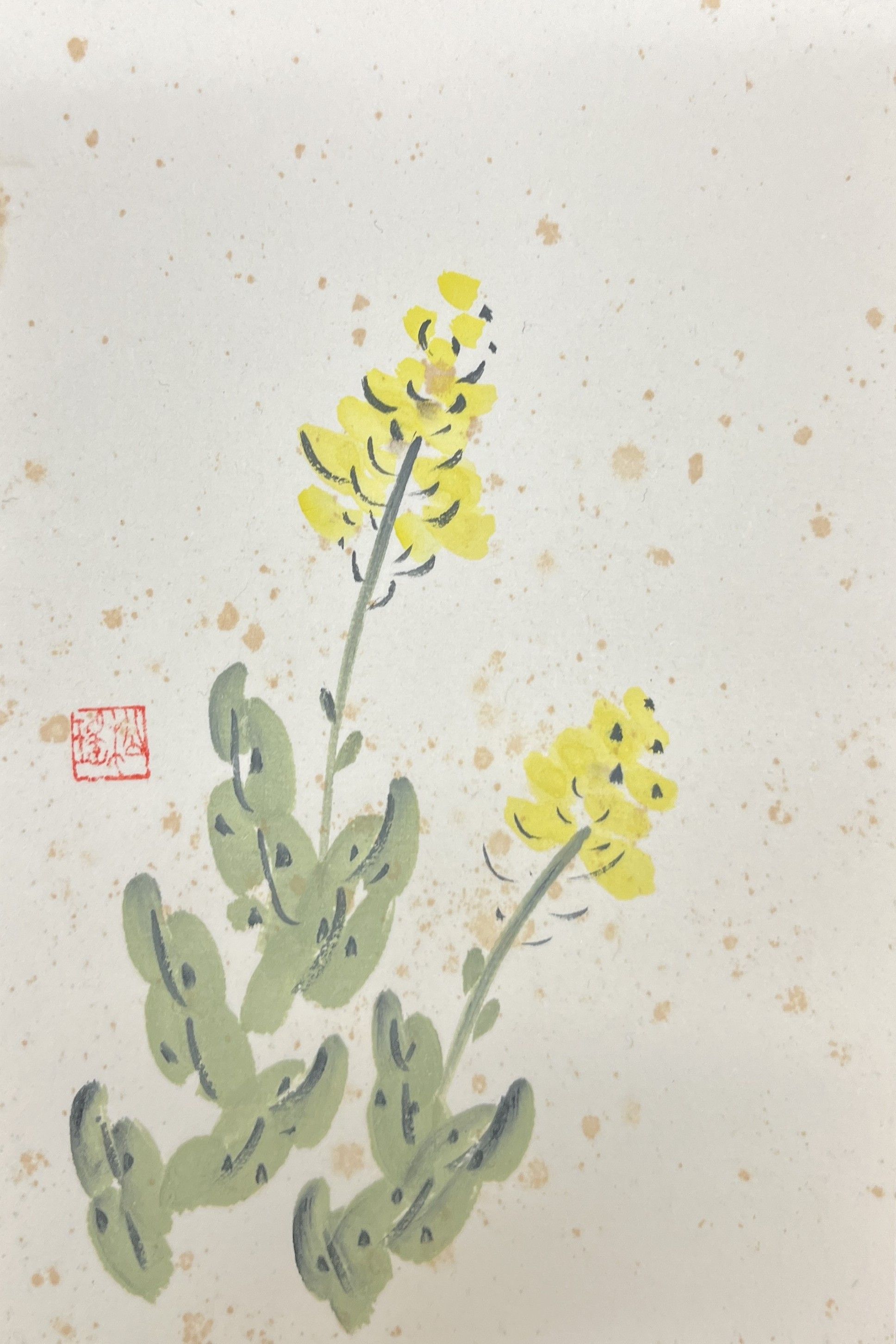 四季を描く 12ヶ月の俳画 はがき絵 夏の新講座