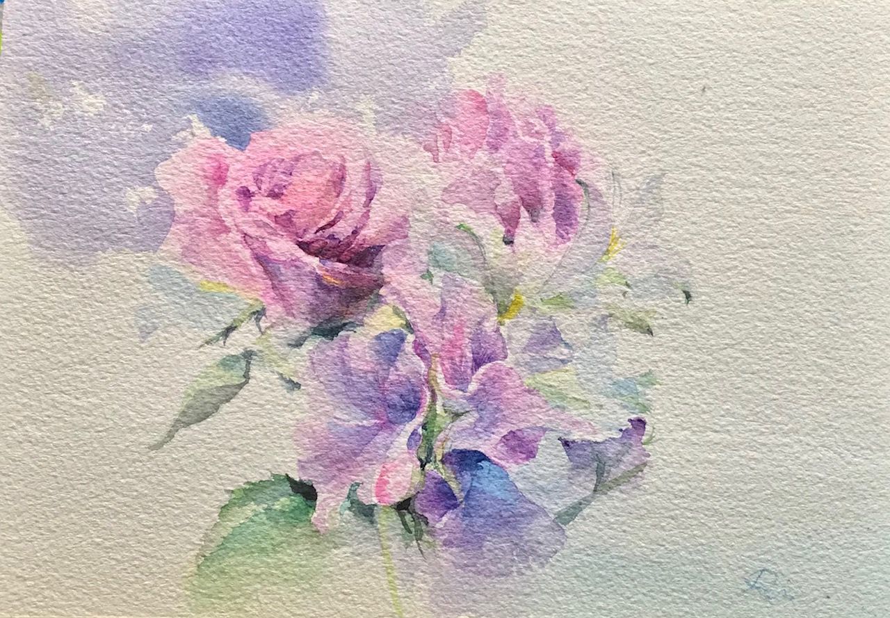 週末の水彩画 夏の新講座 特別体験会 5/30(土)