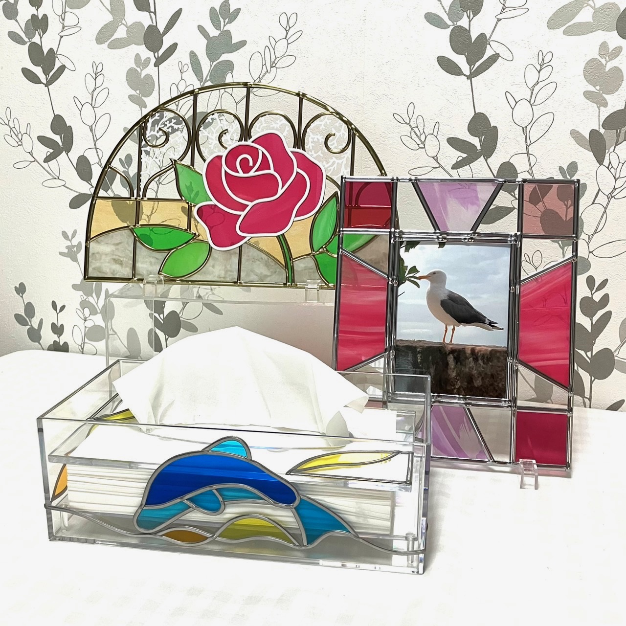 資格取得を目指す グラスアート資格講座 全16回 夏の新講座 資格講座