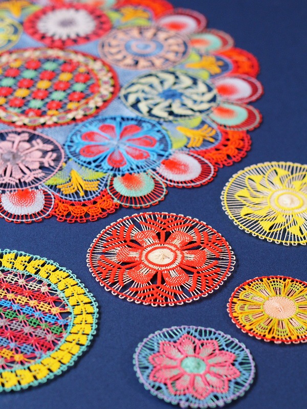 岩谷みえエレナ監修 虹色レース ニャンドゥティ 体験会5月27日(水) 体験費1100円 教材費770円「ストラップ」