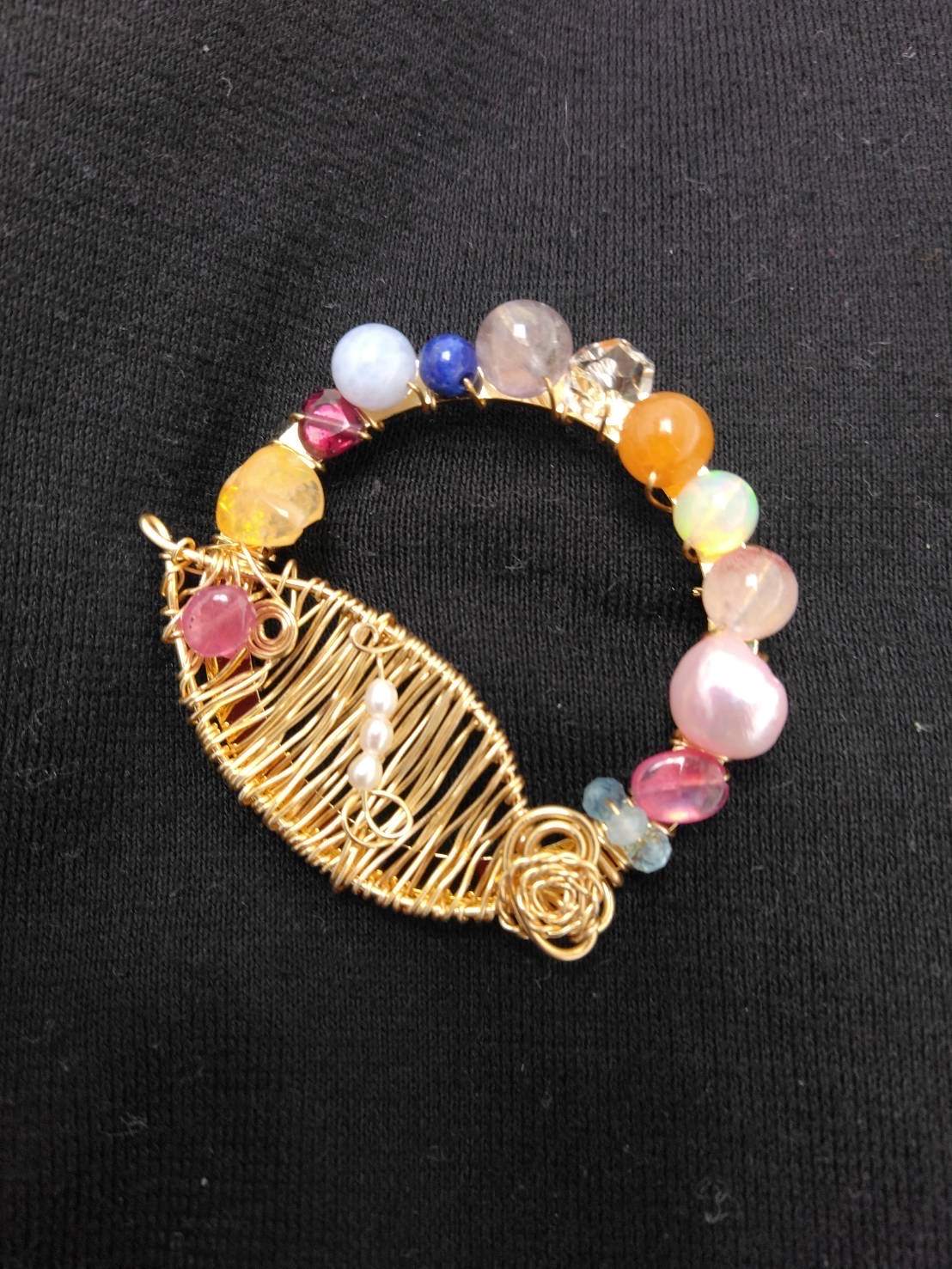 天然石とワイヤーで作る ワイヤーアクセサリー 夏の新講座 5/28・6/25(木) 特別体験会