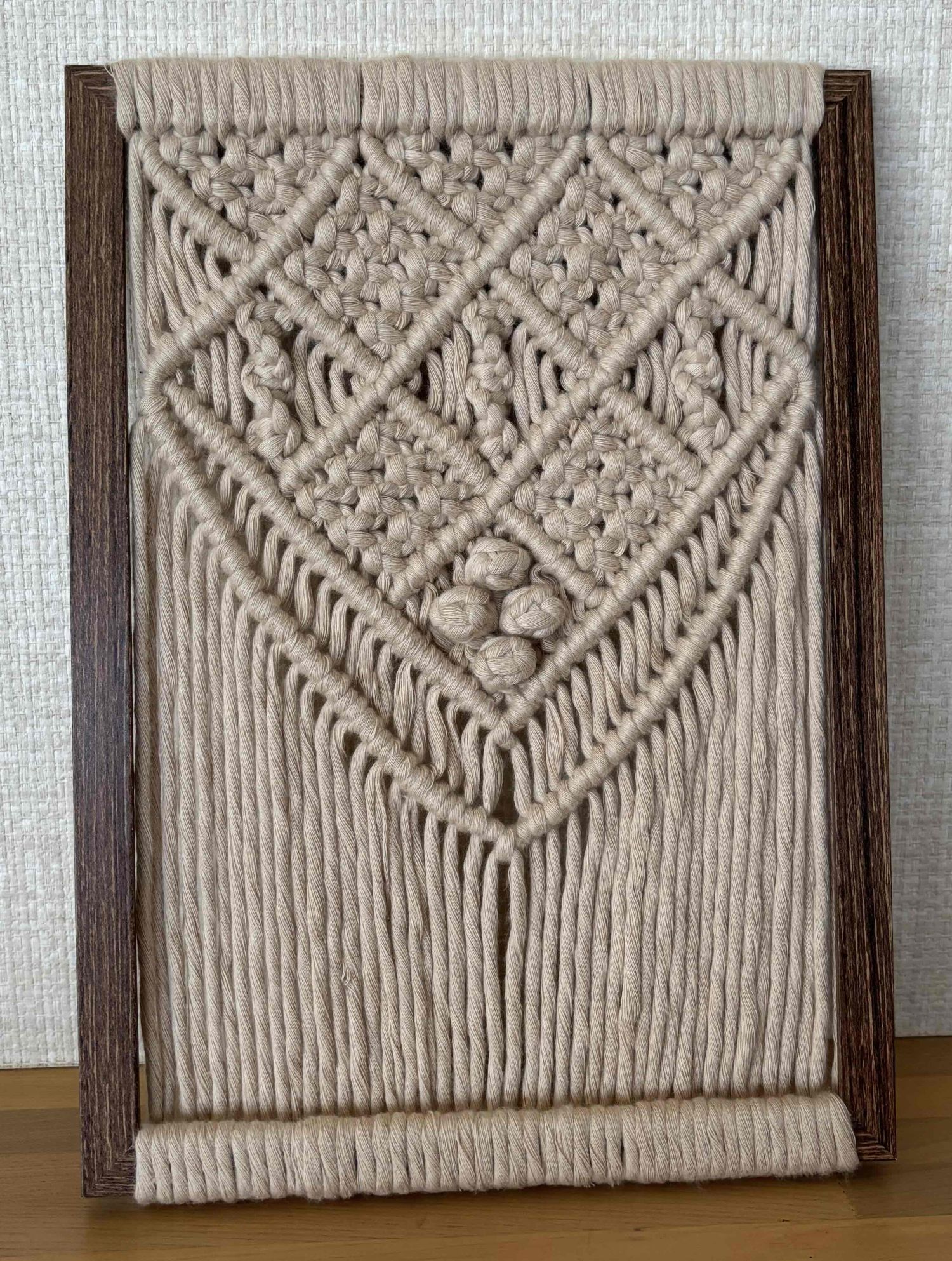 基本から始める 「結び」を楽しむマクラメ 5月号夏の新規生募集:体験会:5/16 6/20(土)