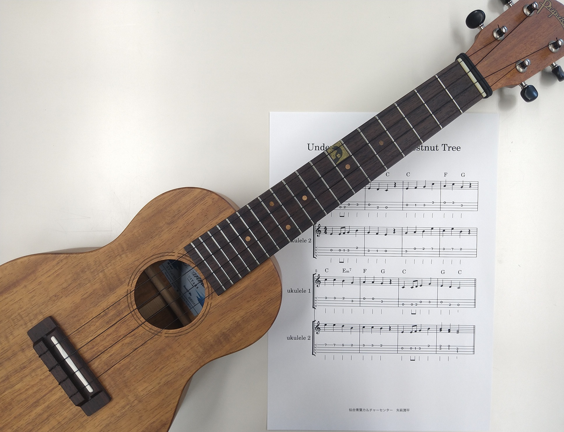 人気クラスの増設! ウクレレ 初級 12:30 5/31(日)体験会