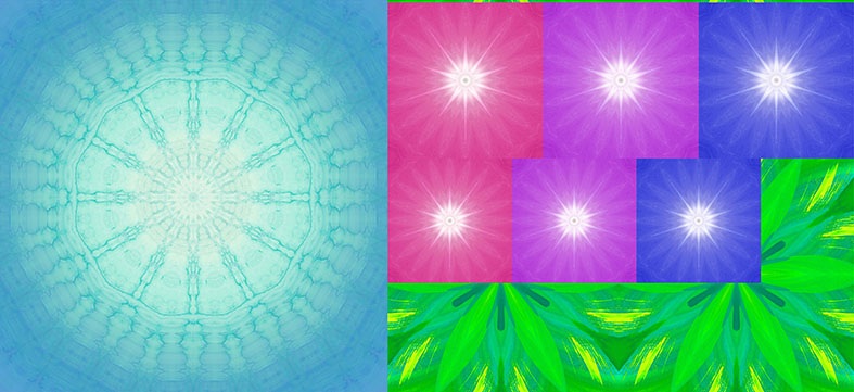 アップリケキルトを楽しむ