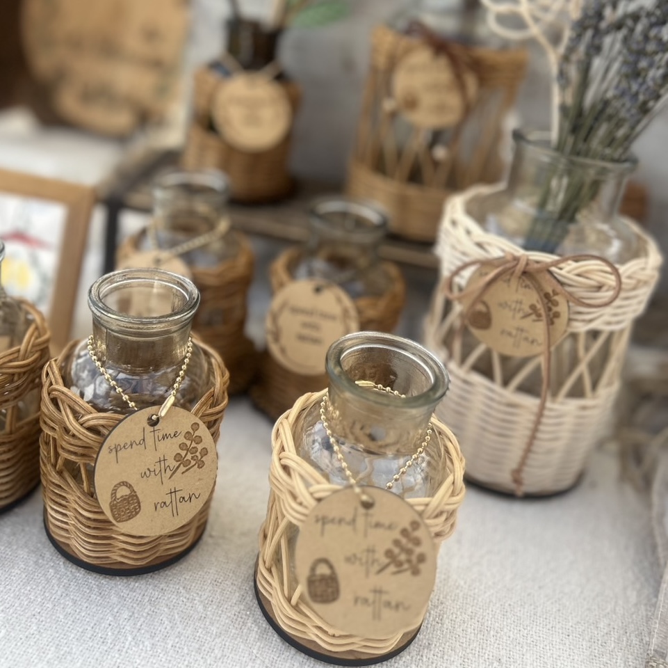 3回コース(6/10・7/8・9/9) はじめての籐編み(全3回) 夏の新講座 6/10(水)スタート