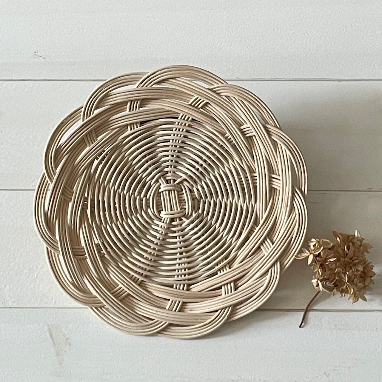 3回コース(6/10・7/8・9/9) はじめての籐編み(全3回) 夏の新講座 6/10(水)スタート