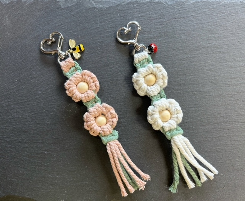 人気の手芸 マクラメ雑貨