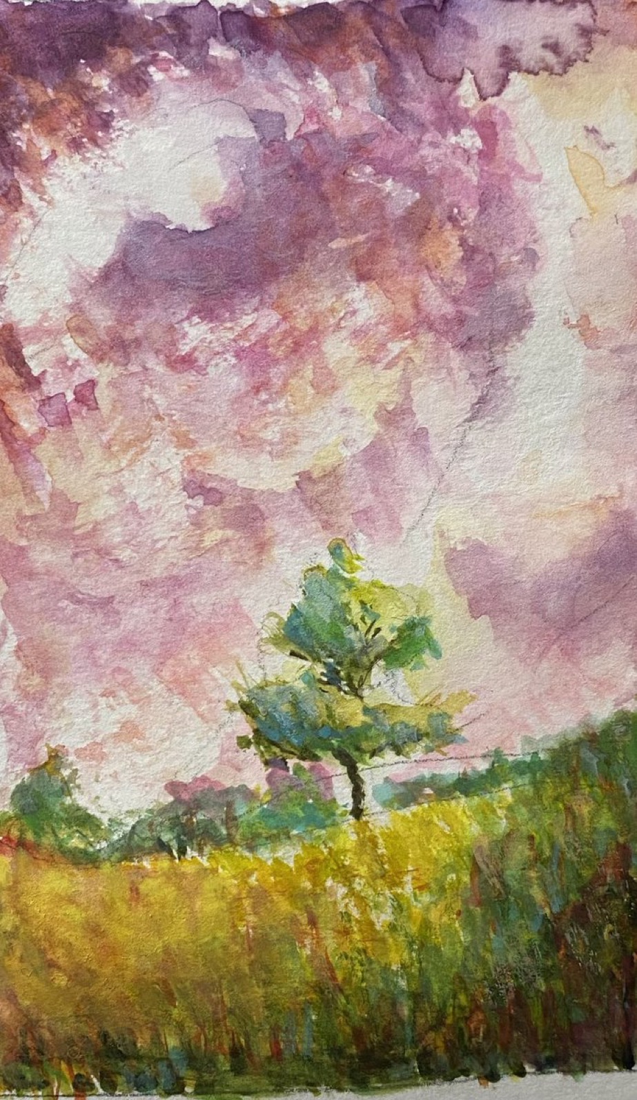 水彩画で描く 聞いて学べる構図と色彩 ★6/5(金)新講座立ち上げ企画体験880円のみ