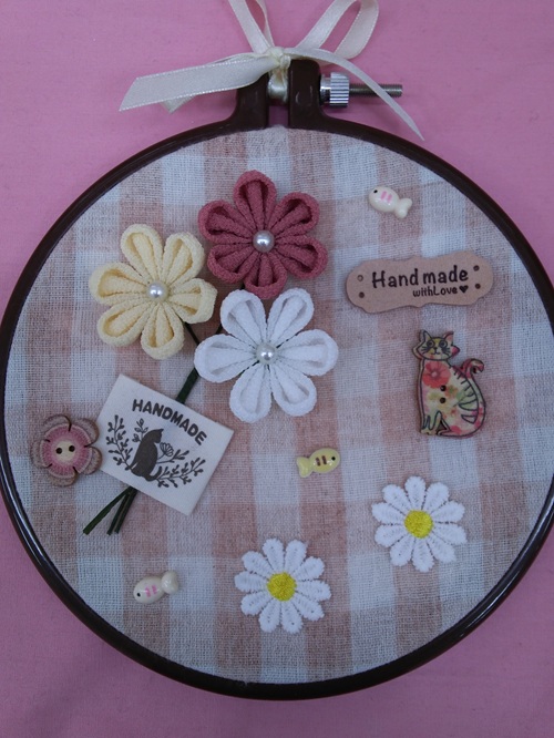 小学生から中学生参加OK! こどもつまみ細工(全3回) 夏の新講座 6/6(土)スタート