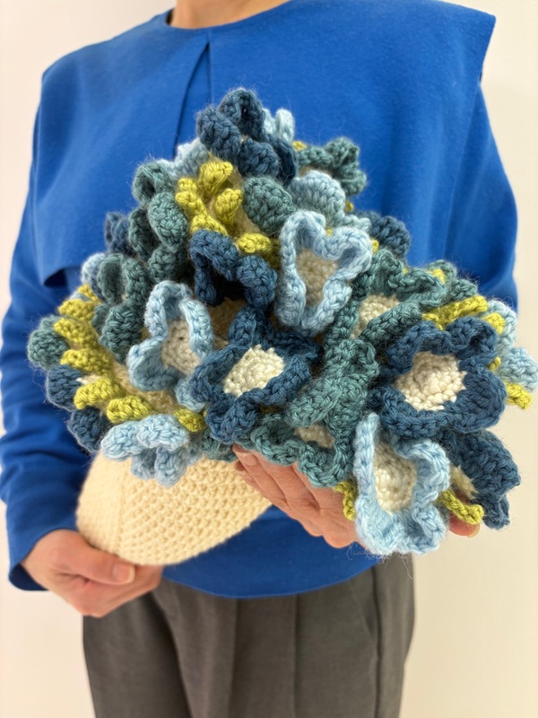 ひざ掛けがブーケに変わる♪ 花束ブランケット(全2回) 6/4・7/2(木)