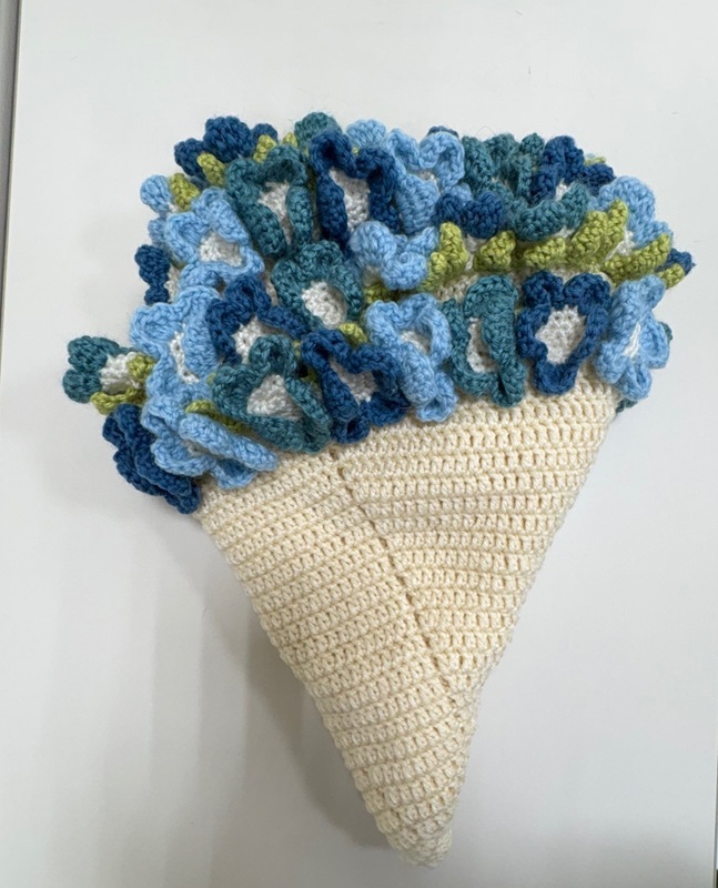 ひざ掛けがブーケに変わる♪ 花束ブランケット(全2回) 6/4・7/2(木)