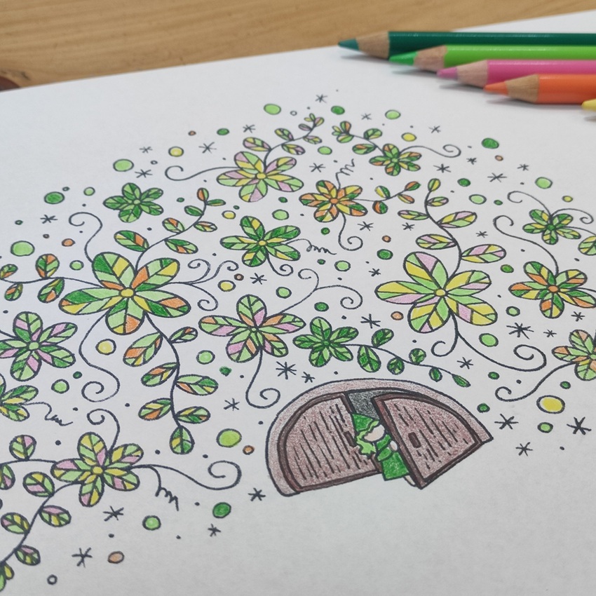 色を楽しむ やさしい塗り絵教室 夏の新講座 5/21・6/1/(木)特別体験会